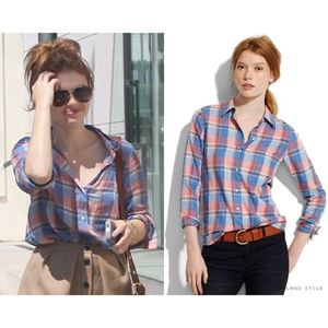 madewell plaid shirt HOLLAND RODEN LYDIA MARTIN